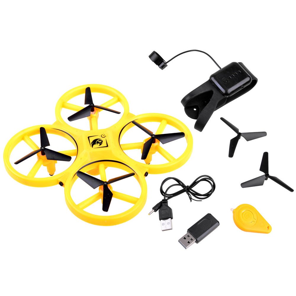 Rankomis valdomas dronas + Quadrocopter nuotolinio valdymo pultas RC0573